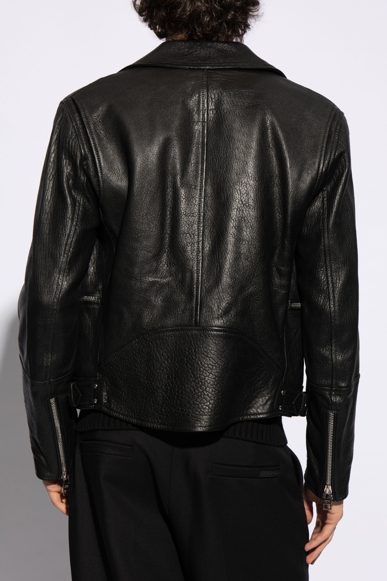 Alexander McQueen Leather biker jacket | Men's Clothing | Vitkac